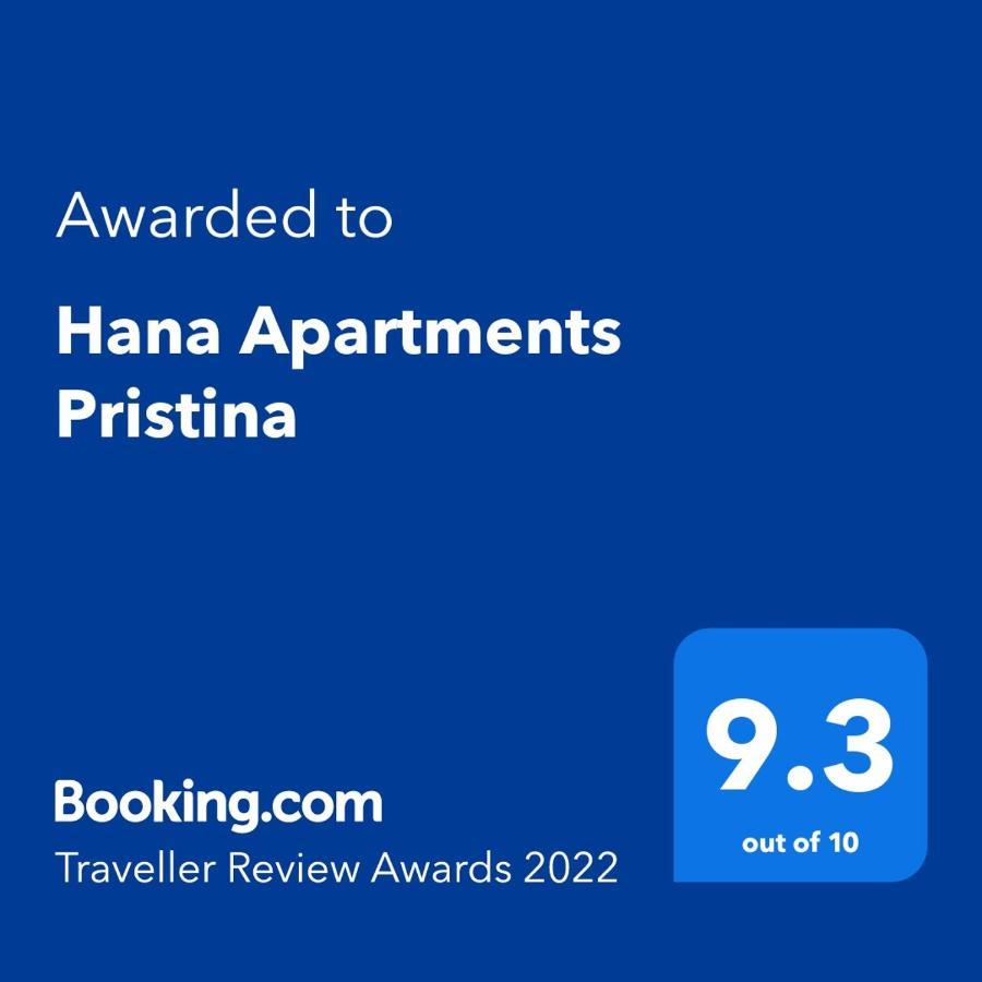 Hana Apartments Prishtina 프리슈티나 외부 사진